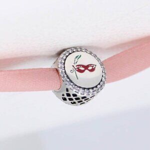 Pandora New Orleans Exclusive Charm Bead Button S925 Sterling Silver Pendant